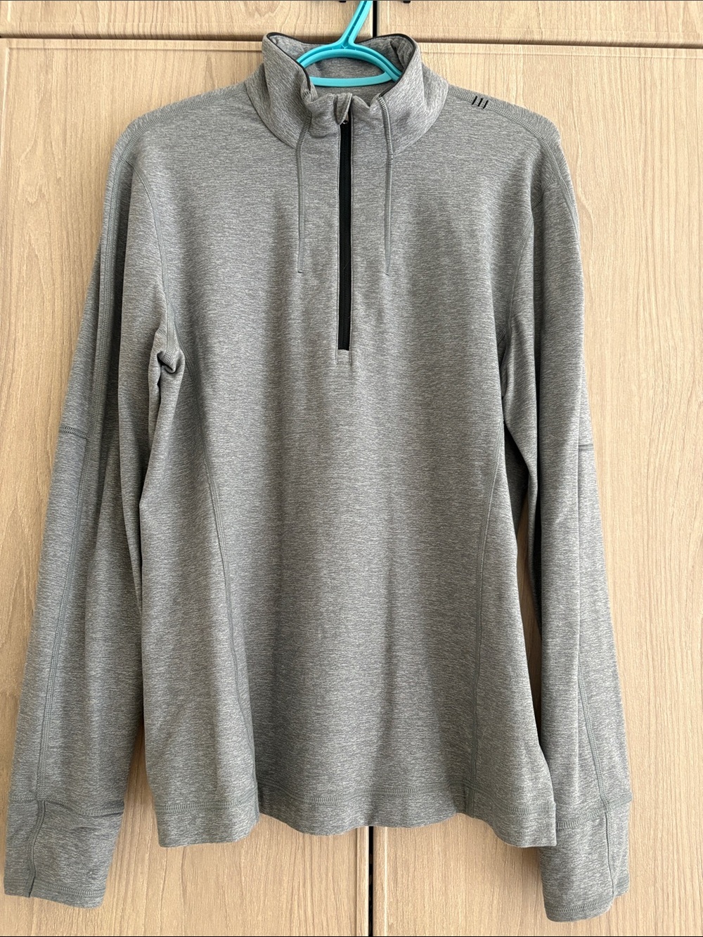Men’s lululemon Gray Quarter-Zip Pullover